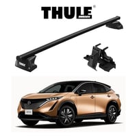 日産 ニッサン アリア R4/3～ ダイレクトルーフレール付車 スクエアバー ルーフラック 『車種別セット』THULE Base carriers （スーリーベースキャリア）