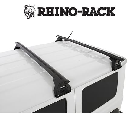 スズキ ジムニー シエラ JB74 RHINO RACK （ライノラック）VORTEX RL110 BLACK 2 BAR ROOF RACK（ボルテックスバー ブラック ）JA2491