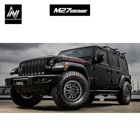 『ホイール4本セット』NITRO POWER M27 GRENADE 17×7.0J 10H（5Hマルチ) 114.3 125 JEEPラングラー WRANGLER JL/JK系 RAYS マルカ
