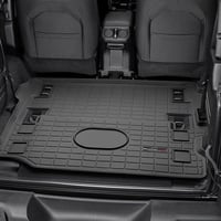 ジープ　ラングラー 2ドアスポーツ WeatherTech/ウェザーテック カーゴライナー　1列目後部分（2018年～JLラングラー）ラゲッジマット（ブラック）アメ車 パーツWT401198