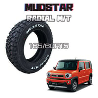 【送料無料4本セット】MUDSTAR マッドスター RADIAL M/T ラジアル エムティー 165/60R15 マッドテレーン スズキ ハスラー 純正サイズ