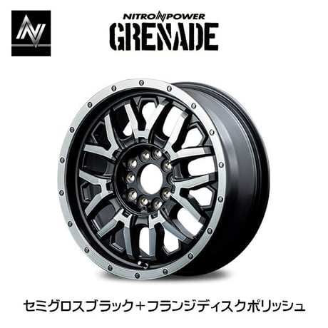 『ホイール4本セット』NITRO POWER M27 GRENADE 17×7.0J 10H（5Hマルチ) 114.3 125 JEEPラングラー WRANGLER JL/JK系 RAYS マルカ