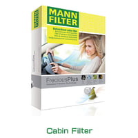 MANN FILTER マンフィルター FP1919 エアコン キャビン フィルター フレシャスプラス 国産車用 ポリフェノール