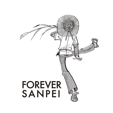 釣りキチ三平　Tシャツ　B.Forever SANPEI