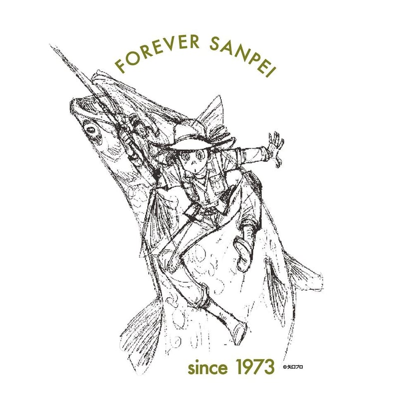 釣りキチ三平 Tシャツ B.Forever SANPEI | Speech Balloon S