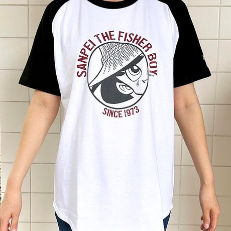 釣りキチ三平　“三平くん”ラグランTシャツ