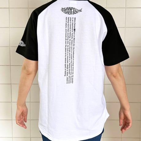 釣りキチ三平　“三平くん”ラグランTシャツ