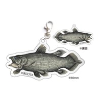 矢口高雄 シーラカンス アクリルキーホルダー