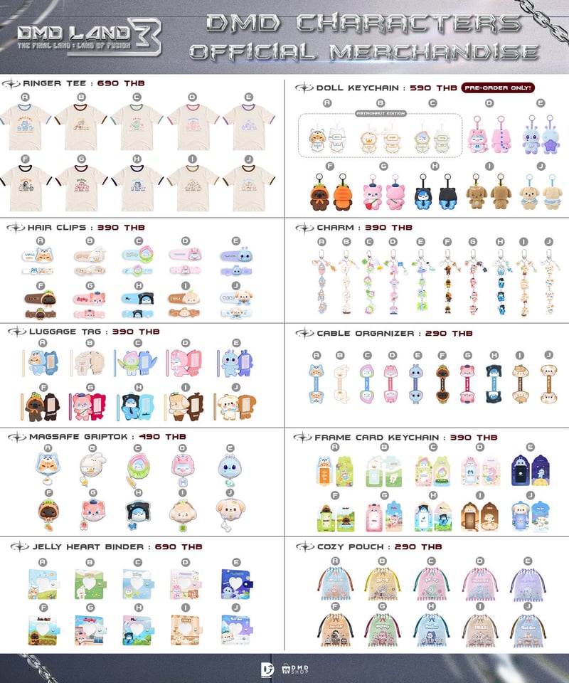 DMD LAND3 オフィシャルグッズ （入荷済）1 | THAI GOODS STORE