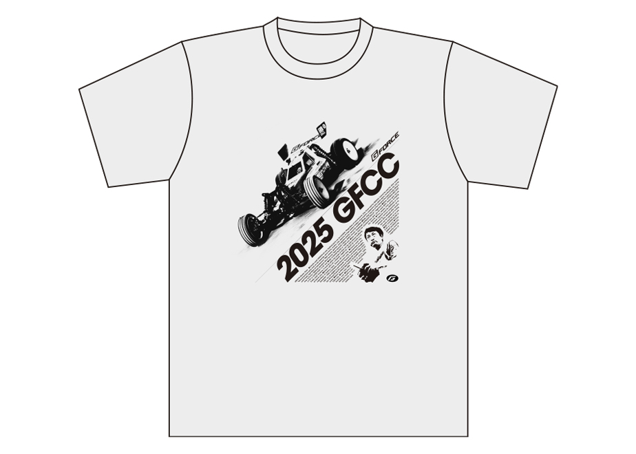 2025GFCC限定】オリジナルTシャツ アッシュグレー | G-Force Store