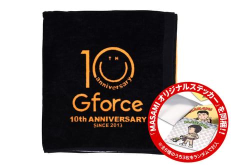 GF Pit Towel 10th Anniversary【チームあざらし描き下ろし「MASAMIステッカー」同梱】