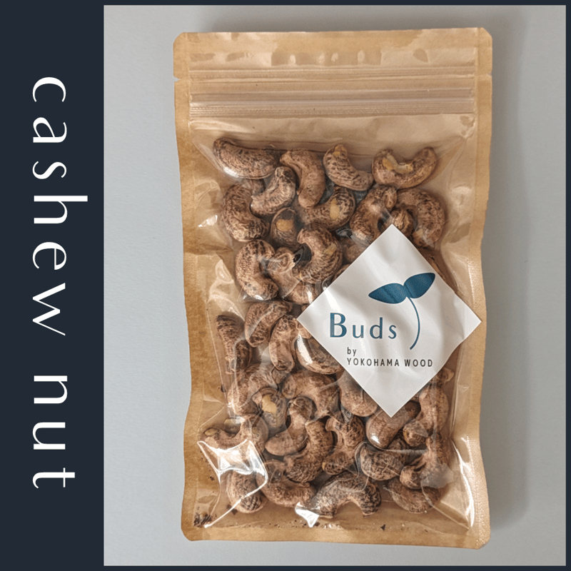 皮付きカシューナッツ(食塩使用・ロースト)120g | Buds by