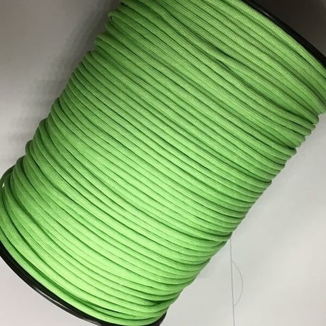 ◆パラコード／Luminous（蓄光・発光タイプ）／4mm／7芯◆1m〜30ｍカット販売◆