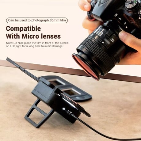 【フィルムスキャン前の簡易確認にも】フィルムデジタイズ用LEDライトセット FDA-LED1