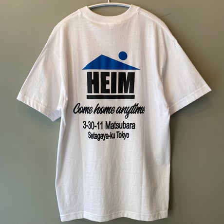 HEIM ORIGNAL LOGO S/S tee WTH