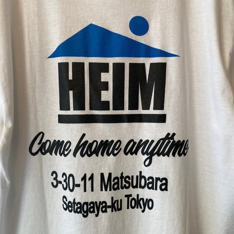 HEIM ORIGNAL LOGO S/S tee WTH