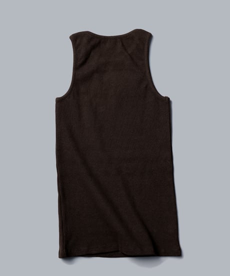 TANK TOP(DARK BROWN)