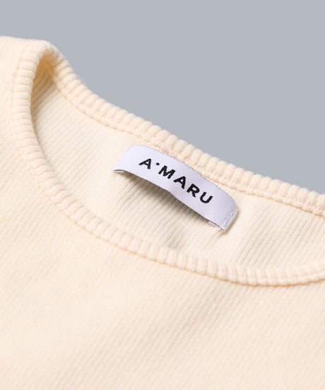LONG SLEEVE TEE(CREAM)