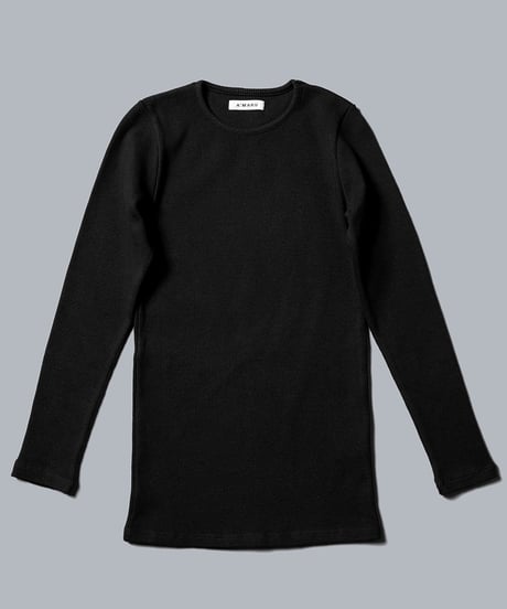 LONG SLEEVE TEE(BLACK)