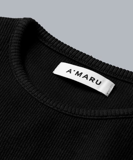 LONG SLEEVE TEE(BLACK)