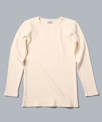 LONG SLEEVE TEE(CREAM)