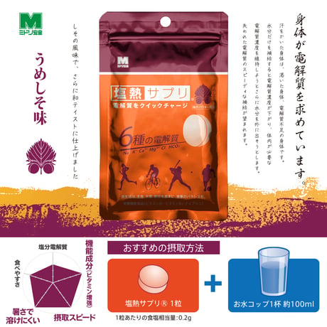 塩熱サプリ30g/1袋