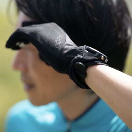 R×L WINDHOOD MULTI GLOVE BLACK/アールエル ウインドフード付マルチグローブ ブラック