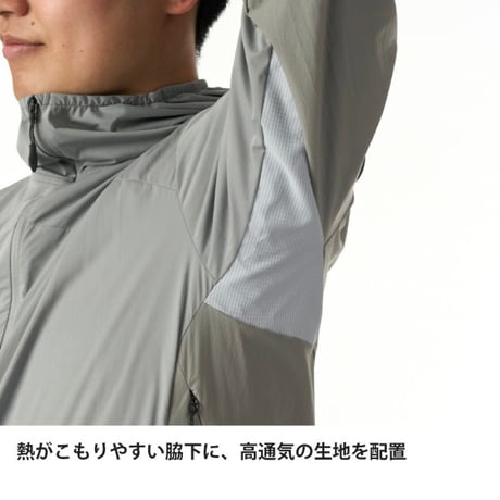 finetrack/ファイントラック スカイトレイルフーディー MEN'S BLACK