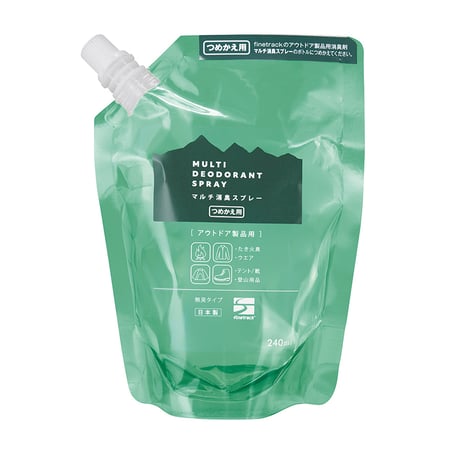 finetrack　ファイントラック マルチ消臭スプレー詰め替えパック 240ml
