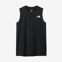 THE NORTH FACE S/L GTD MELANGE CR Womans K Black／ザノースフェイススリーブレスGTDメランジクルーウィメンズブラック