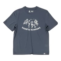SN  SRI.RAMANA.RITA .YOGUE×sn RUNNING Printed S/Sleeve T-Shirt SlateBlue