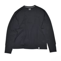 SN JP 160 Active L/Sleeve T-Shirt 2 Smoke Black