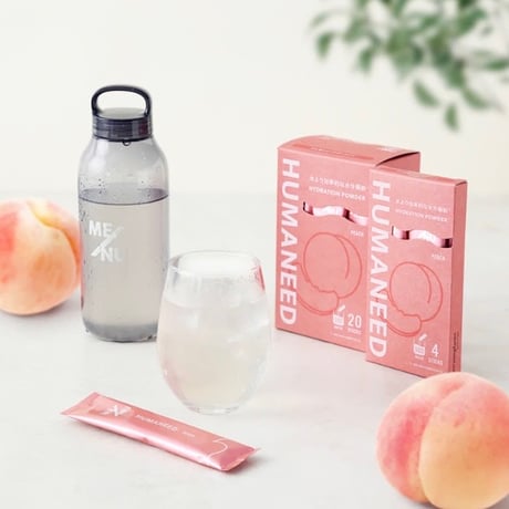ME/NU　HUMANEED Peach 20P(メニュー　ヒューマニード ピーチ20本セット)