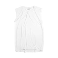 BRING DRYCOTTONY SLEEVELESS T-SHIRT WHITE(ユニセックス)