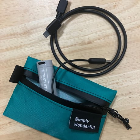 SimplyWonderful トレイルウォレット ECOPAK/シンプリーワンダフル