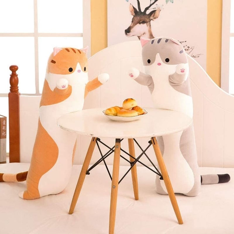 枕 抱き枕 細長 猫 クッション | ペット用品EXPRESS
