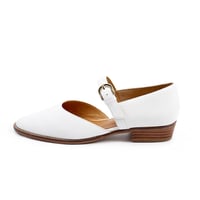 箱付　未使用APOM グルカサンダル　レザーシューズ　ホワイト42 26cm アルファキュービック ALPHA CUBIC 本革 グルカサンダル