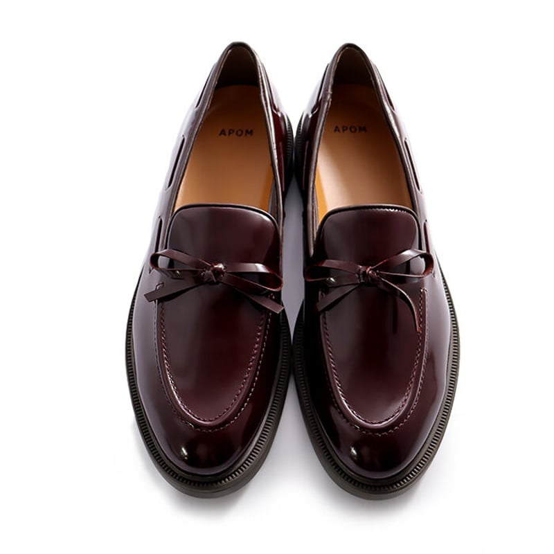 ウォータープルーフリボンローファー 30 ワインG｜APOM189 | APOM
