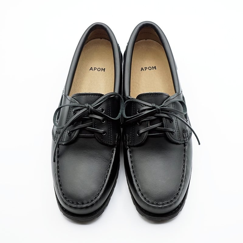 デッキシューズ 25 ブラック｜APOM344 BL | APOM ONLINE STORE