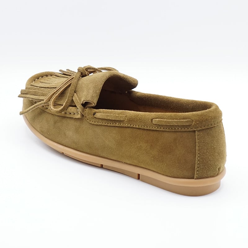 フリンジモカシン 15 キャメルスエード｜APOM323 | APOM ONLINE STOR