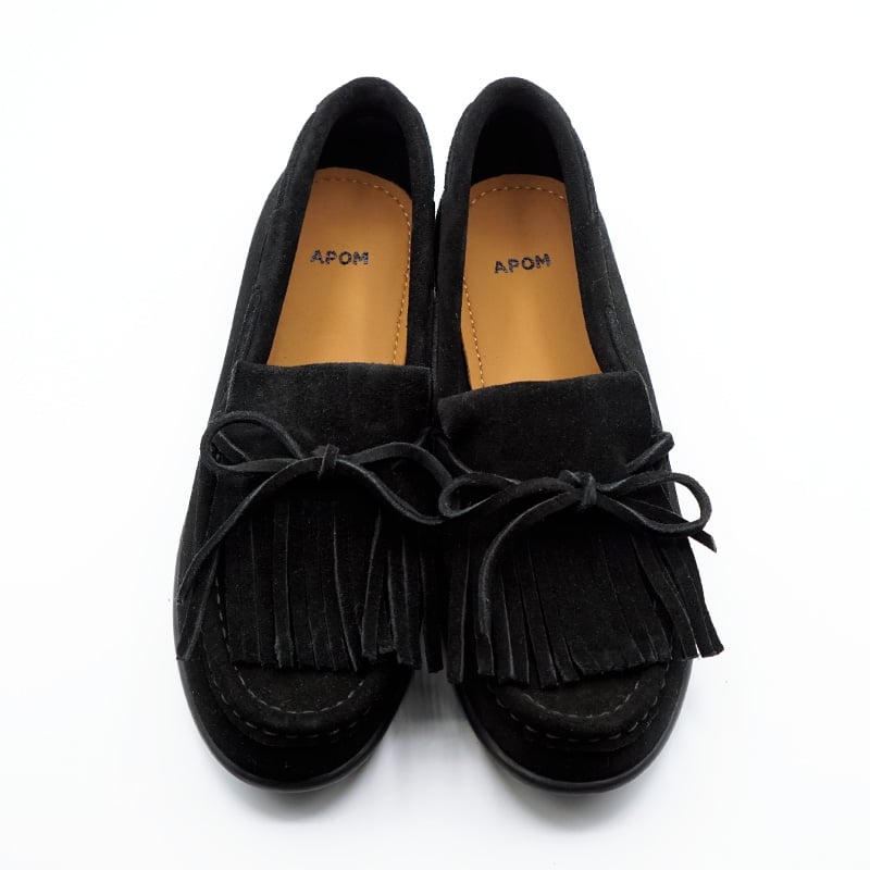 フリンジモカシン 15 ブラックスエード｜APOM323 | APOM ONLINE