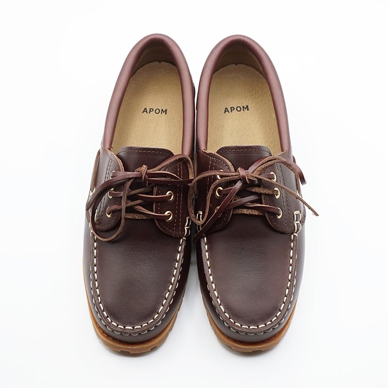 デッキシューズ 25 ブラウン｜APOM344 BR | APOM ONLINE STORE