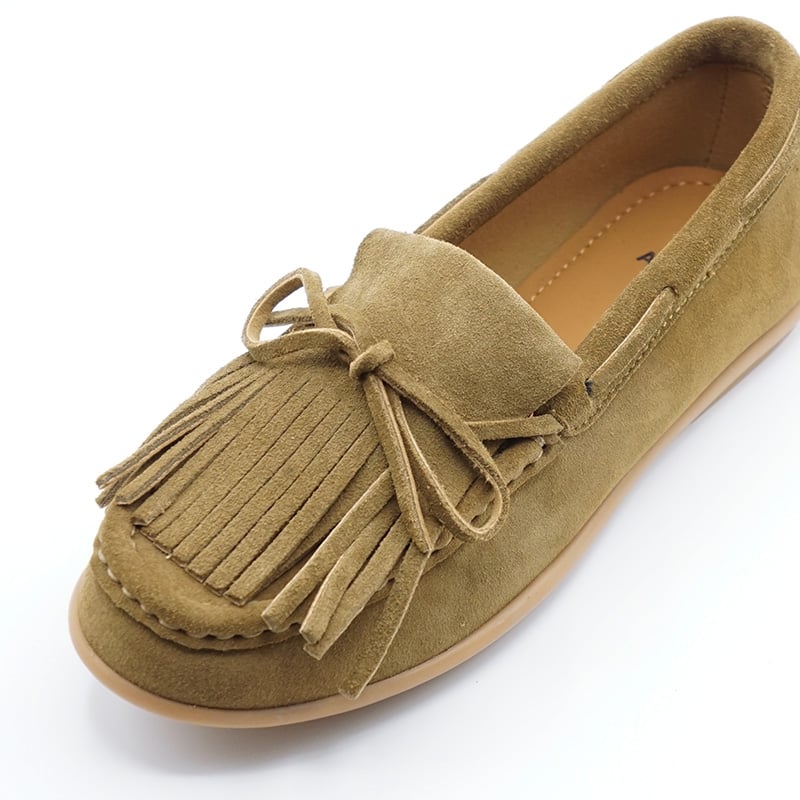 フリンジモカシン 15 キャメルスエード｜APOM323 | APOM ONLINE STOR