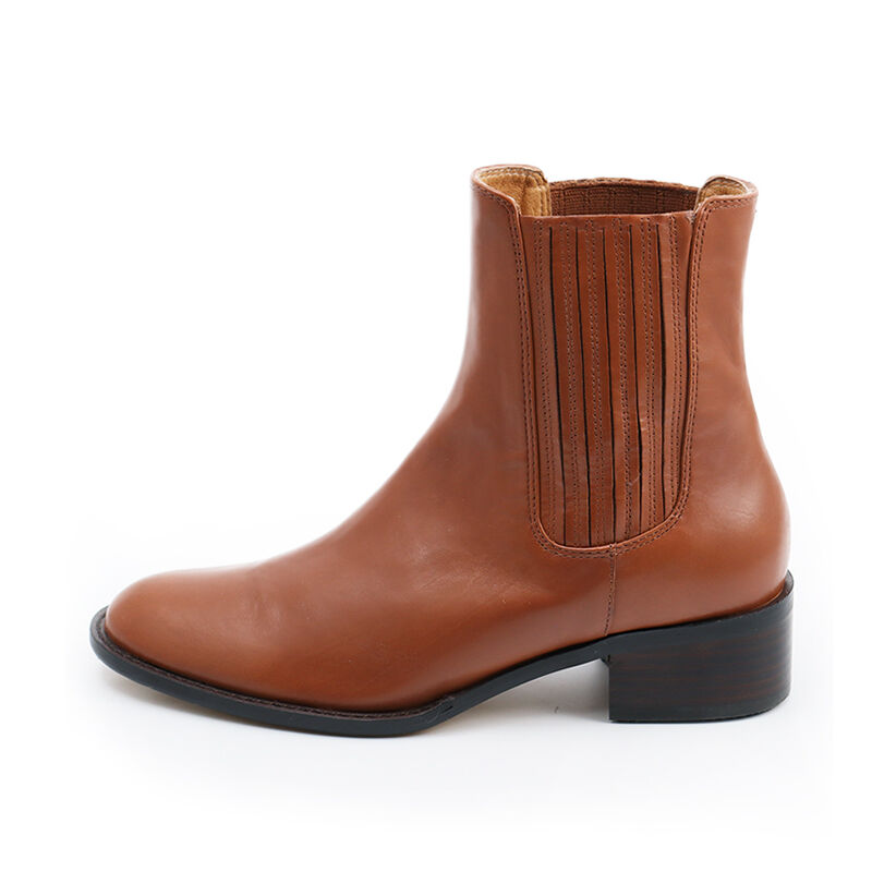 【美品】APOM チェルシーブーツ レザー ブラウン チェルシーブーツS 40 ダークブラウン｜APOM145 | APOM ONLINE