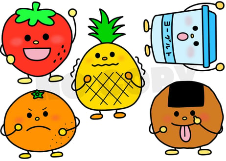 【データ】おやつをたーべよ
