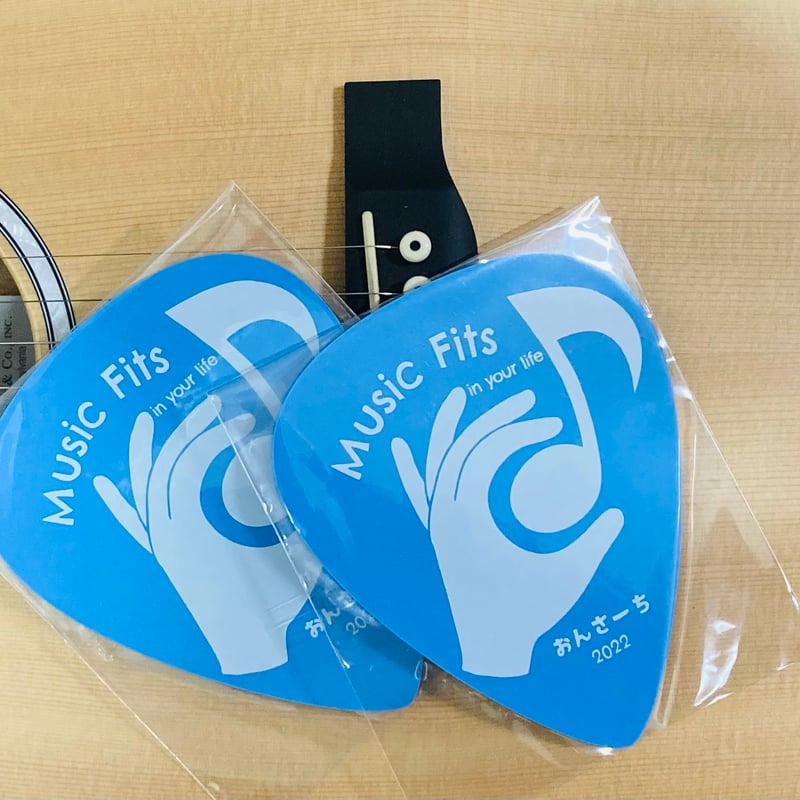 ジャイアント・ギターピック 2枚セット | 音らいんSHOP Music Fits