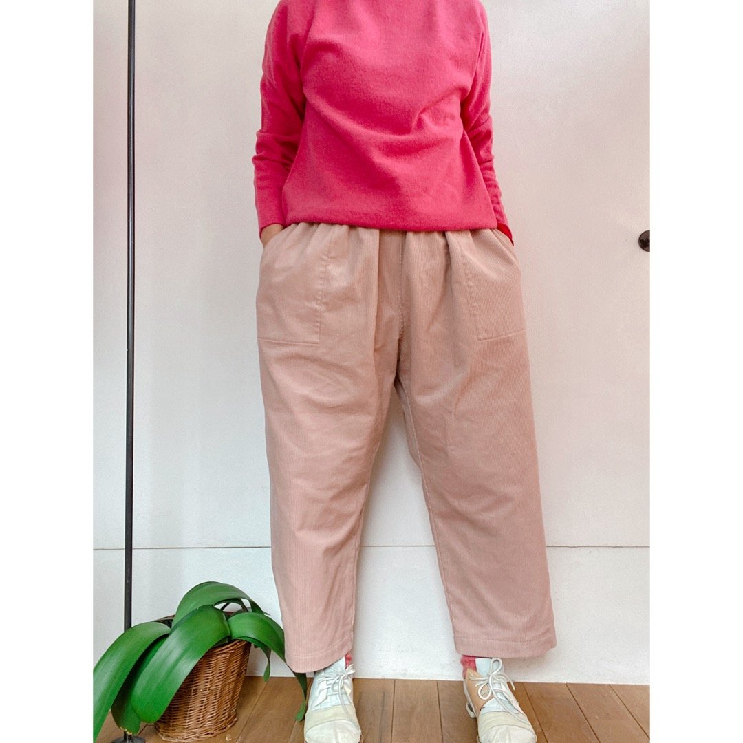 basco✮コーデュロイマオパンツ ピンク basco✮コーデュロイマオパンツ ピンク | (桃色・ピンク系