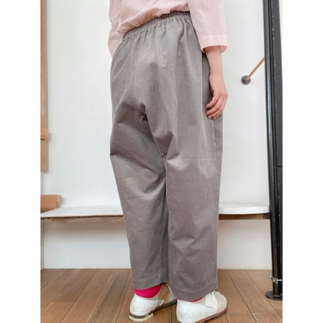フーコ　コーデュロイパンツ_グレー