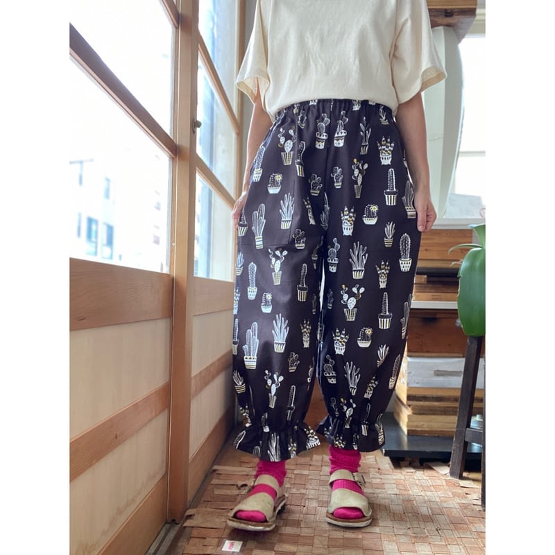 内田ミシン　ドロワーズ 内田ミシン 綿麻ドロワーズ | フーコオンラインショップ