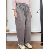 フーコ　コーデュロイパンツ_グレー